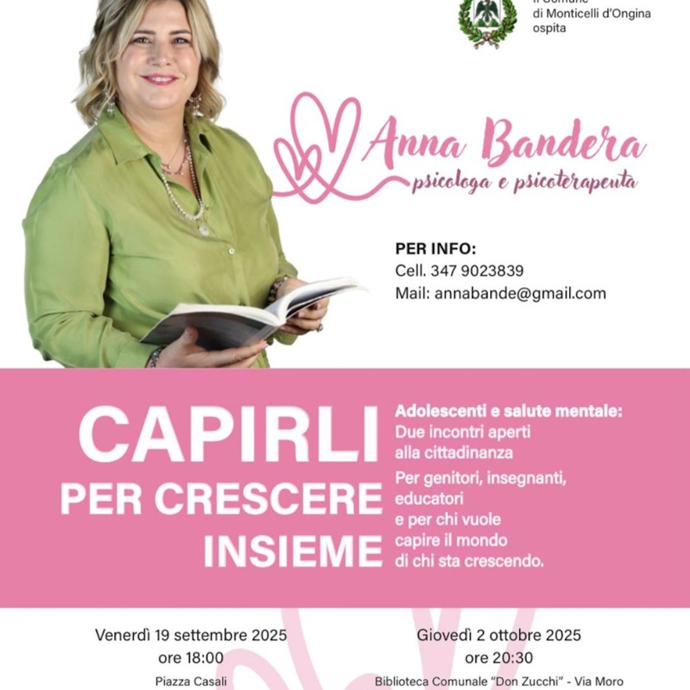 Episodio 41. L'adolescenza nel rapporto tra genitori e figli...questo e altro nella chiacchierata con la dott.ssa Anna Bandera. Episodio 41. L'adolescenza nel rapporto tra genitori e figli...questo e altro nella chiacchierata con la dott.ssa Anna Bandera.