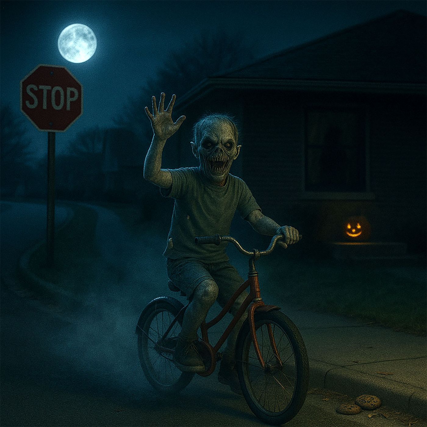 Boy on the Bike: A Haunted Suburban Horror Mystery