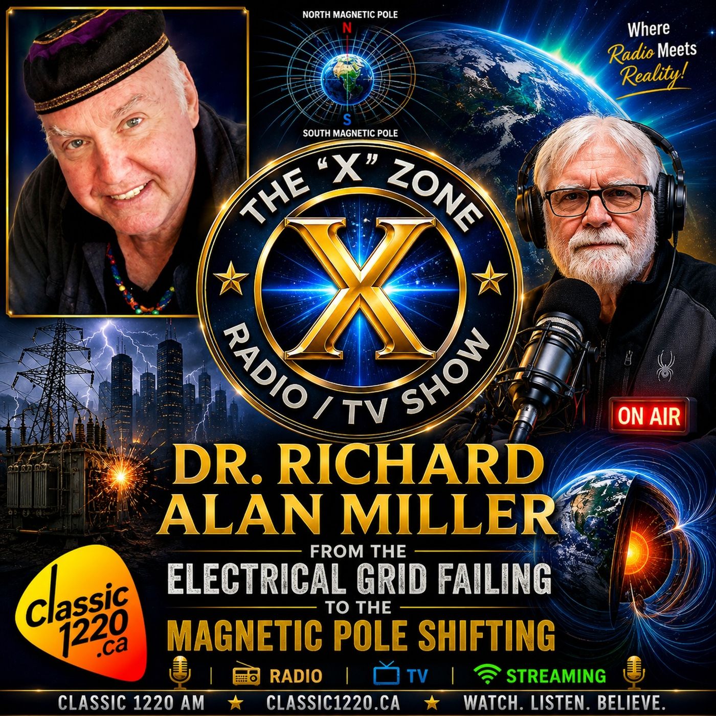 Rob McConnell Interviews - DR. RICHARD ALAN MILLER - From The Electrical Grid Failing to the Magnetic Pole Shifting