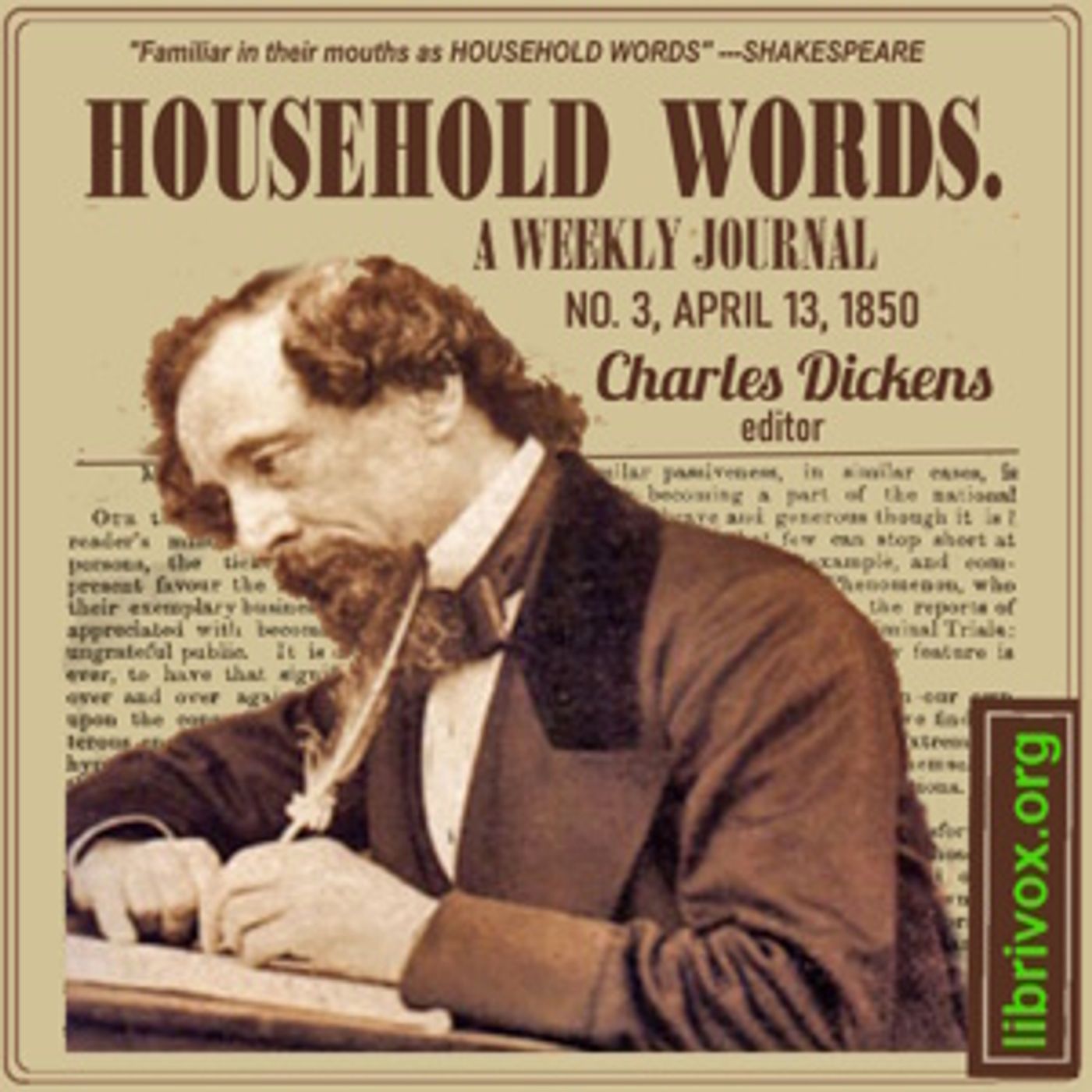 Charles Dickens (1812 - 1870) - Household Words Issue 3
