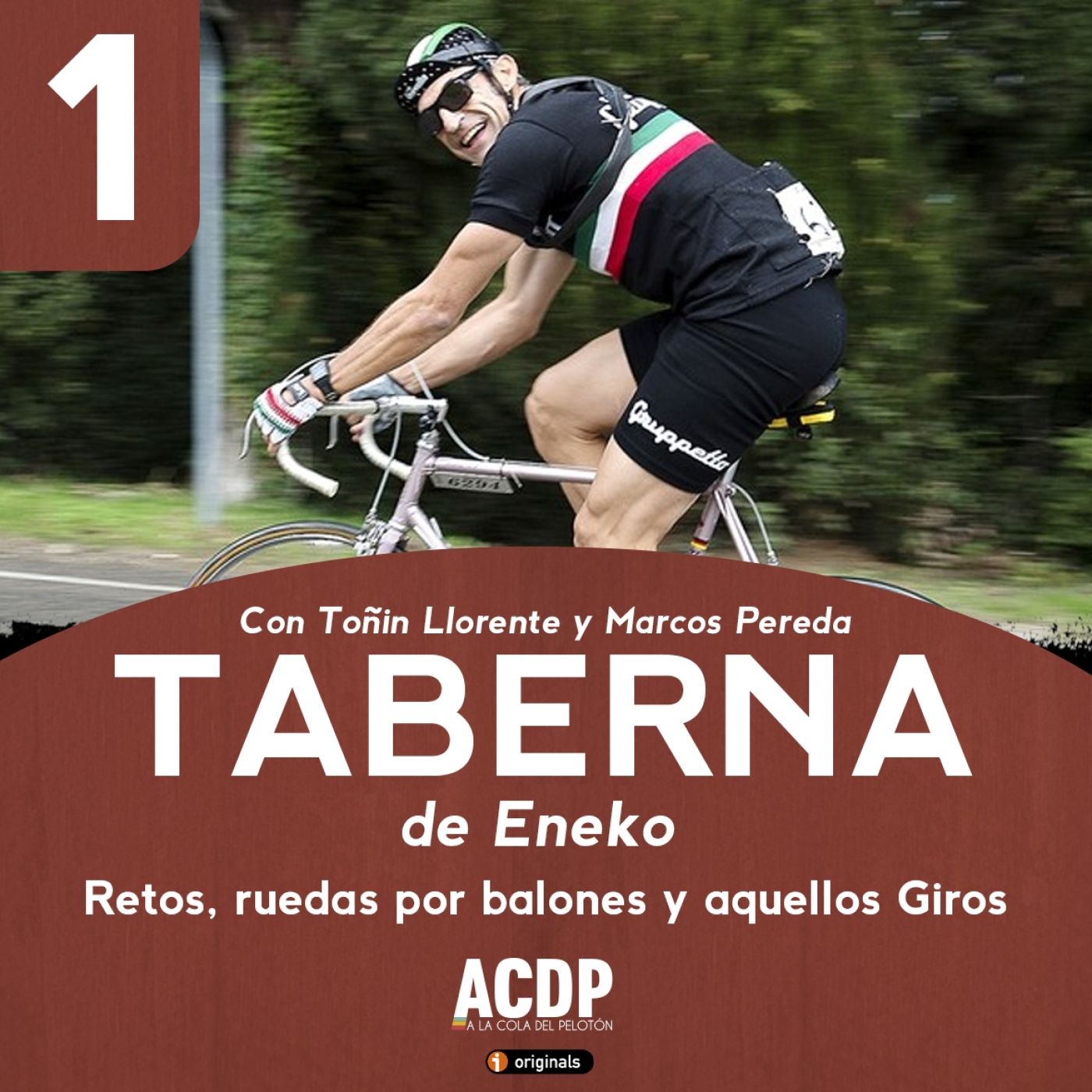 1️⃣ Retos, ruedas por balones y aquellos Giros | La Taberna de Eneko | A la Cola del Pelotón episode artwork