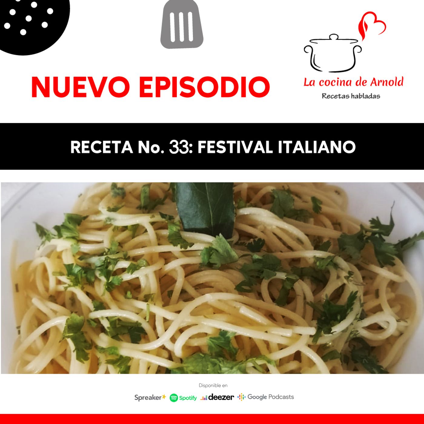 La cocina de Arnold, recetas habladas