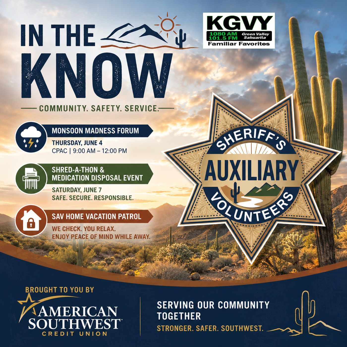 In The Know - Storms, Scams & SAV Patrols with Deanna Lindeman SAV (Aired 06/01/2026) episode artwork