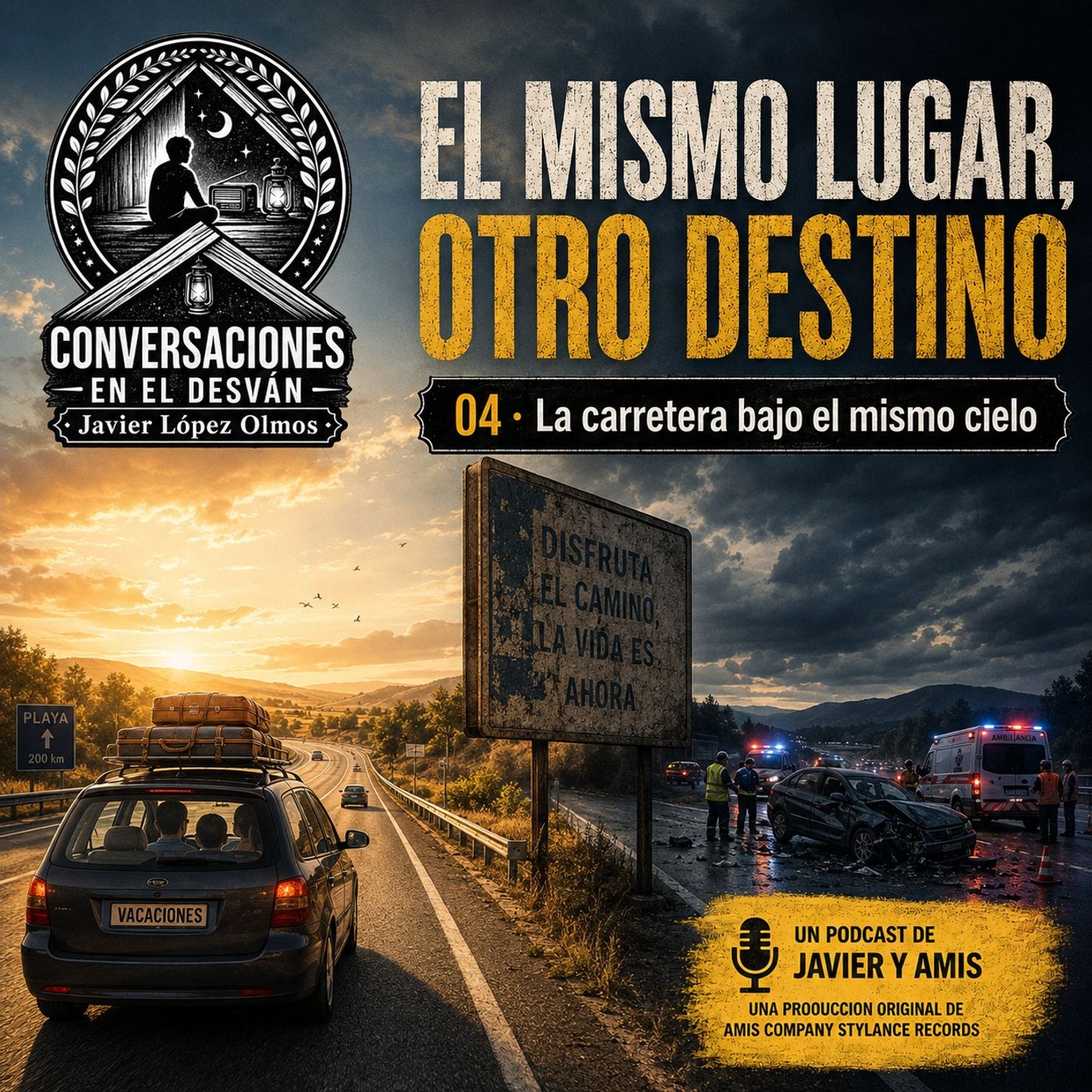 El mismo lugar, otro destino - 04 - La carretera bajo el mismo cielo | Javier López Olmos