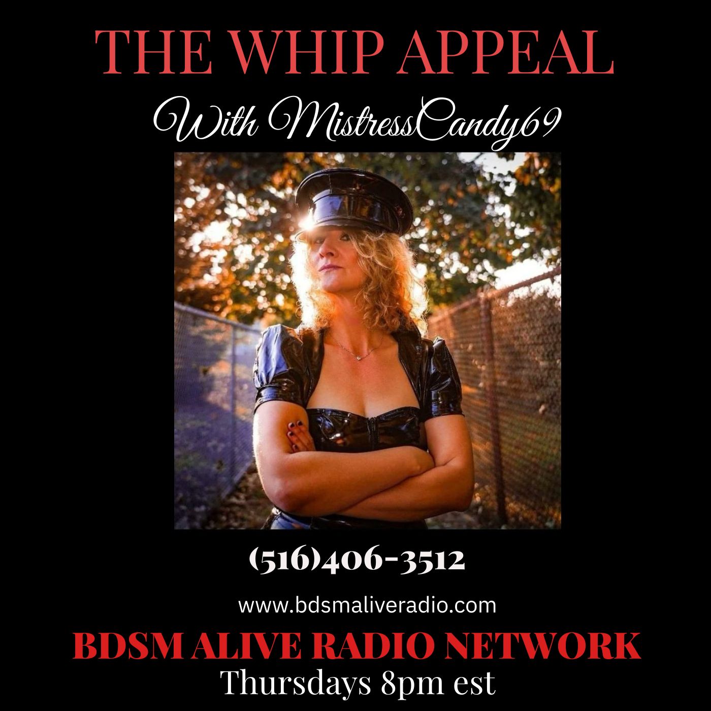 12/23/2022 The Whip Appeal Show- MistressCandy69 -End of Season 1