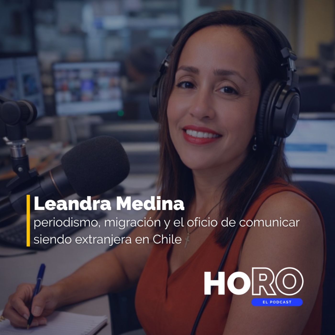#102 Leandra Medina: periodismo, migración y el oficio de comunicar siendo extranjera en Chile episode artwork