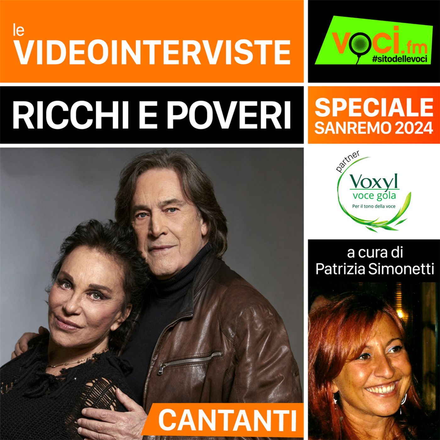 SPECIALE SANREMO 2024: RICCHI E POVERI su VOCI.fm - clicca PLAY e ascolta l'intervista episode artwork