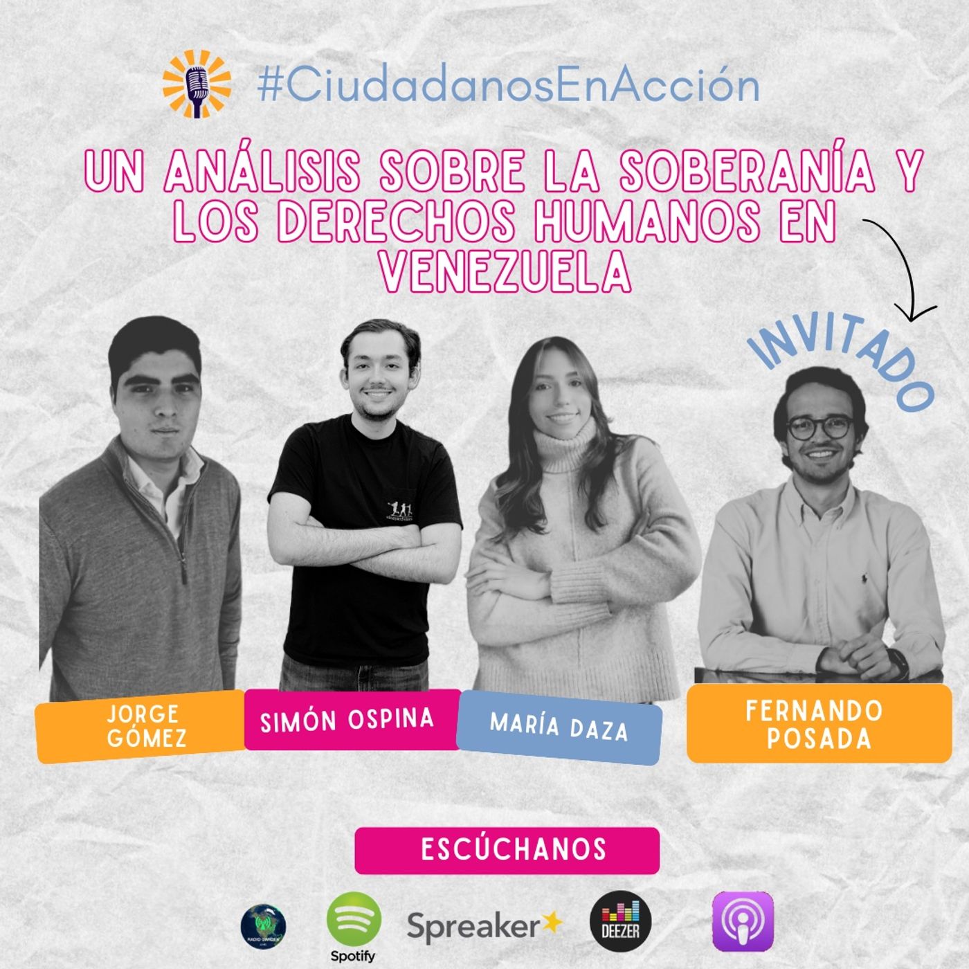 Un análisis sobre la Soberanía y los Derechos Humanos en Venezuela. Invitado: Fernando Posada