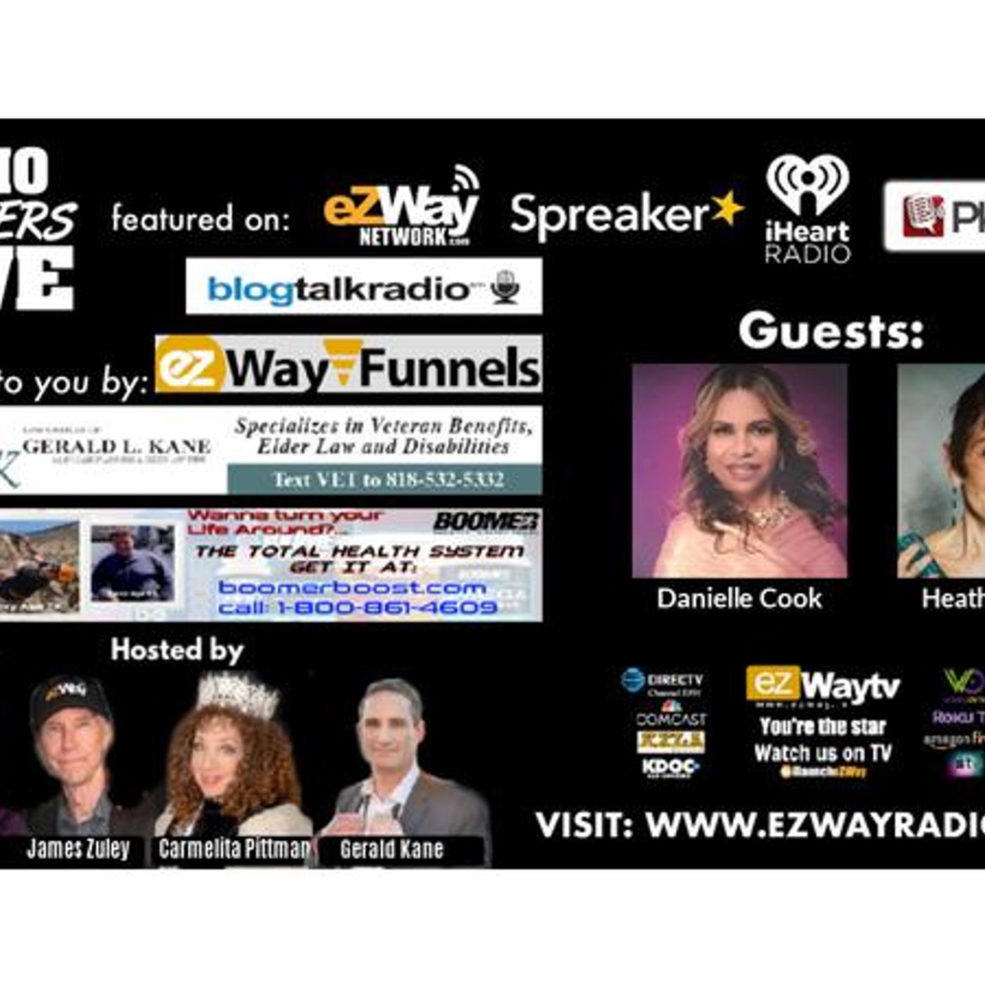 Radio boomers live S8 EP 54 Feat. Danielle Cook, Heather Evans episode artwork