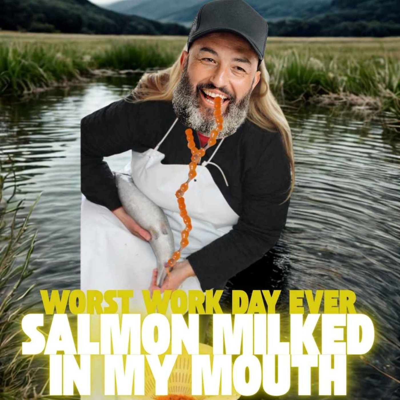 Worst Workday Ever: Salmon Milked… Into My Mouth