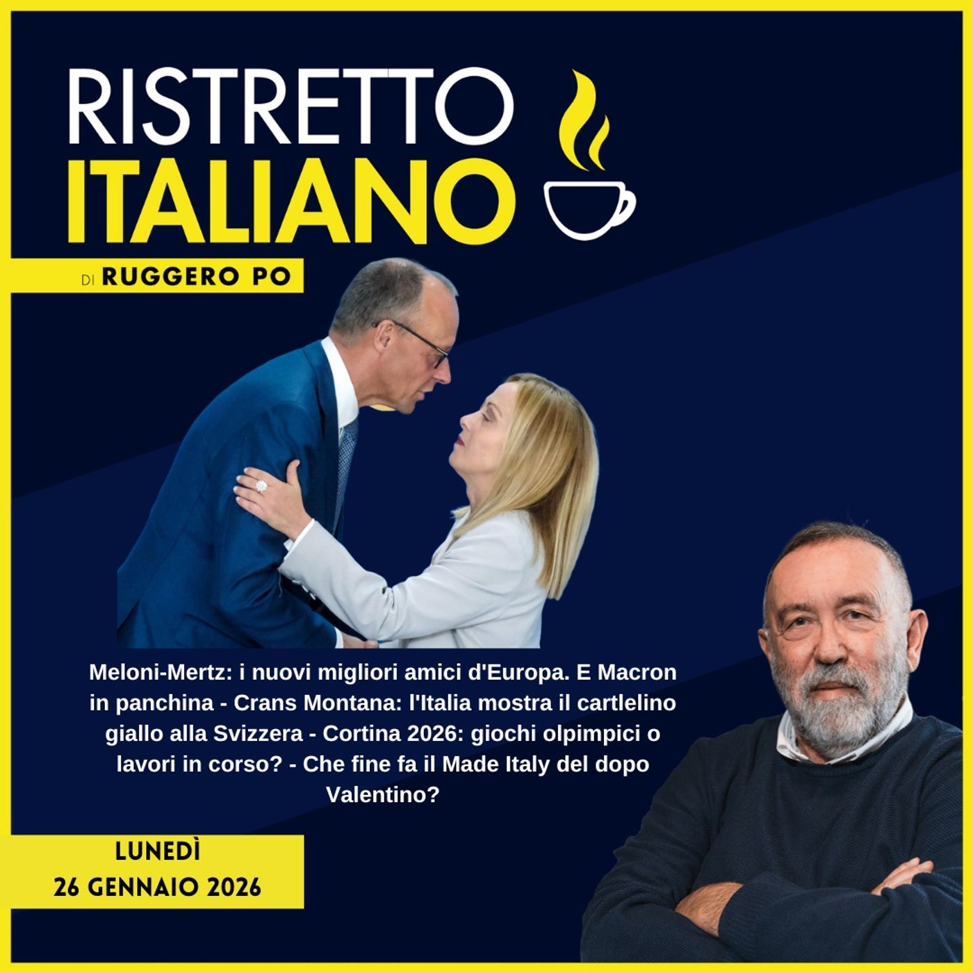Ristretto Italiano - 26 gennaio 2026 episode artwork