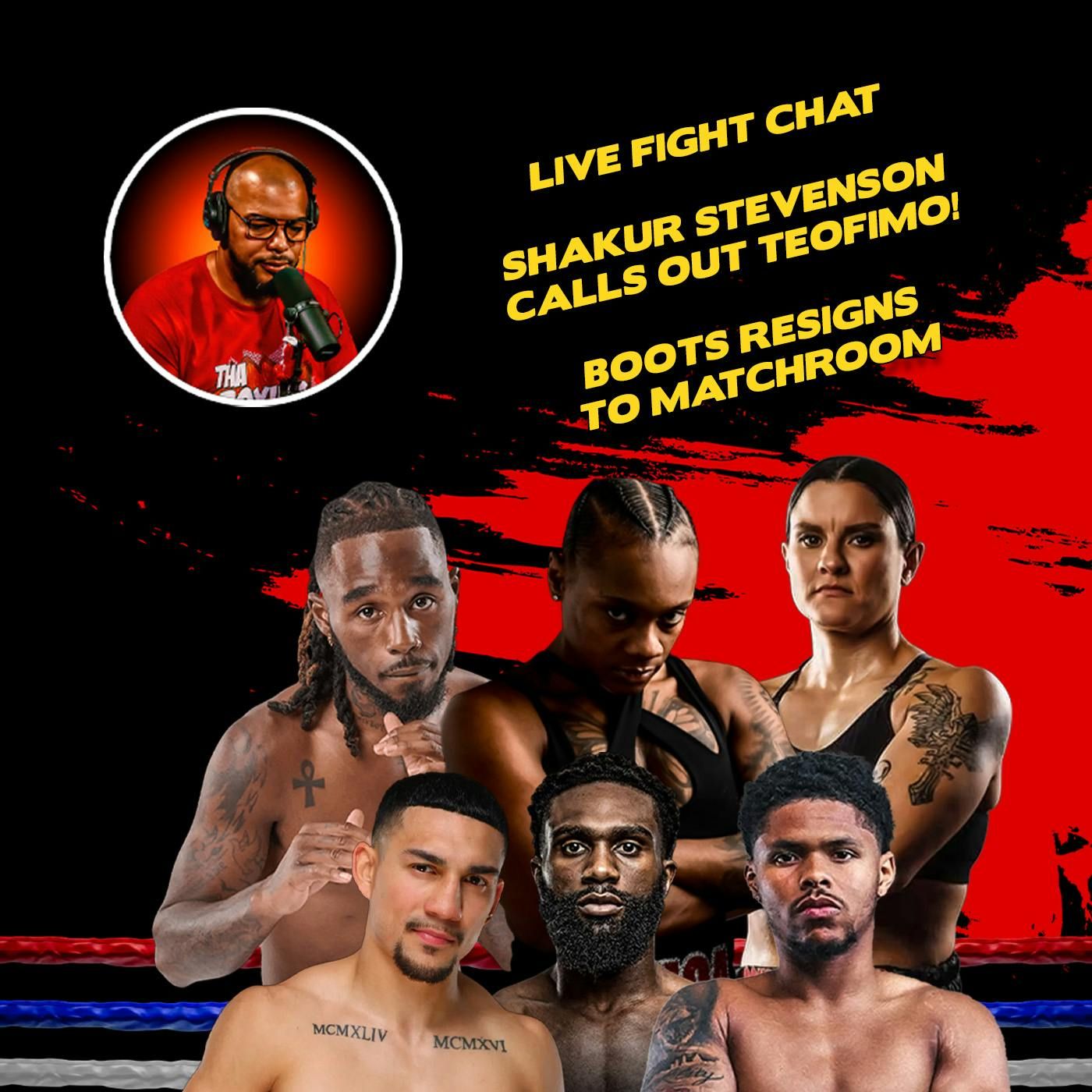 ☎️ Jaron 'Boots' Ennis, Shakur Stevenson, and OTX Atlanta Card Live Fight Chat❗️ episode artwork