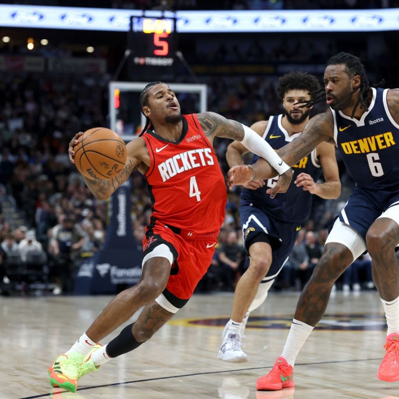 Rockets Beat Nuggets, Can Texans Knock Off Defending Super Bowl Champs? Ravens Claim Diontae Johnson