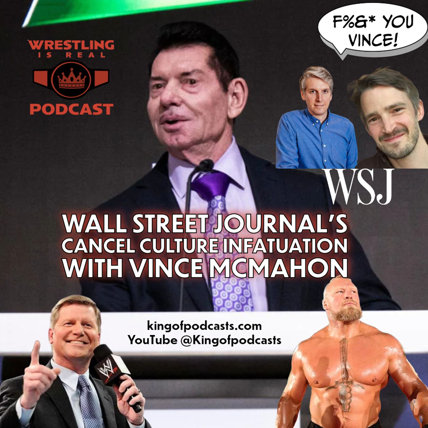 Wall Street Journal's Cancel Culture Infatuation with Vince McMahon (ep.824)