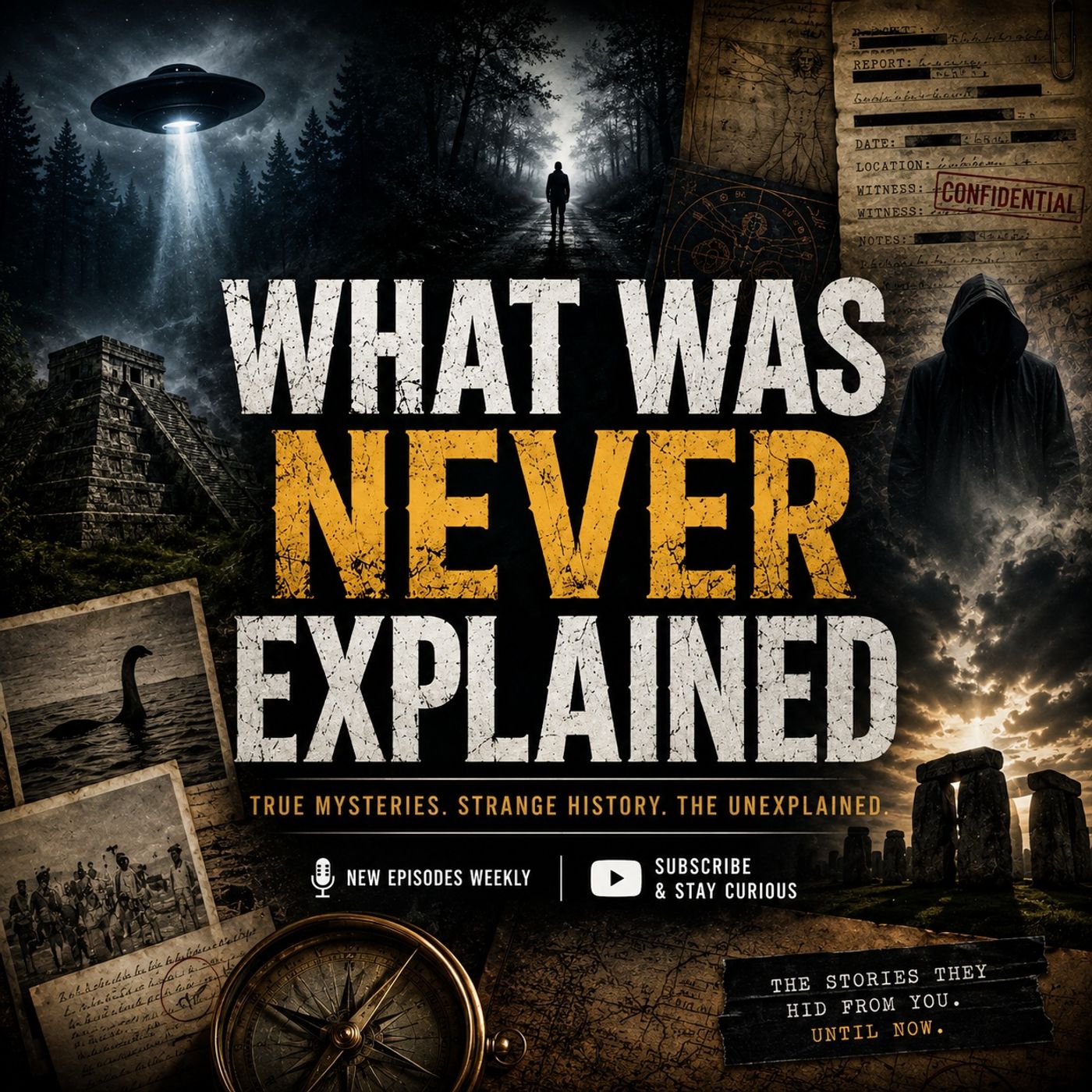 What Was Never Explained podcast cover art