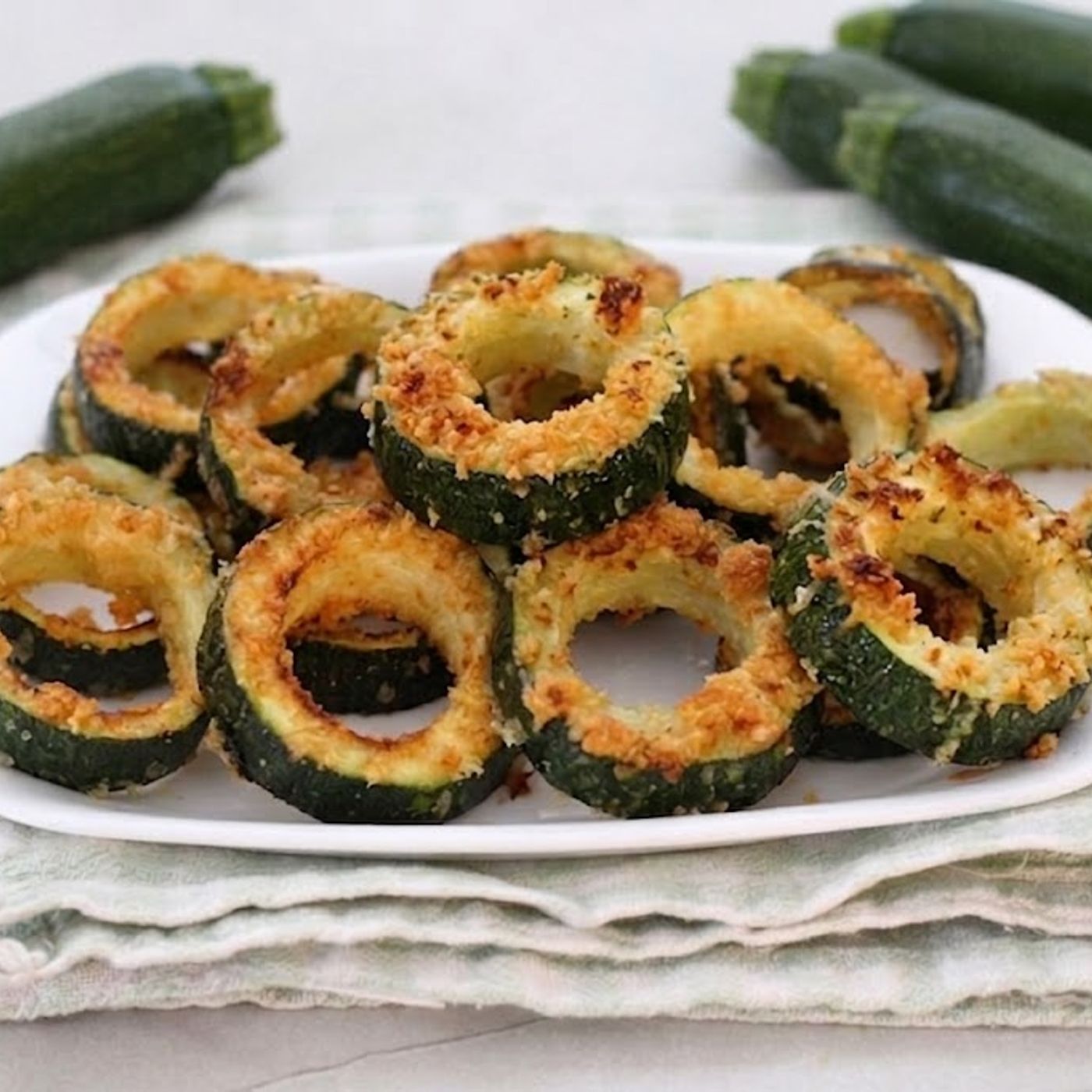 Anelli di zucchine gratinati NO FRITTI, croccanti e leggeri. episode artwork
