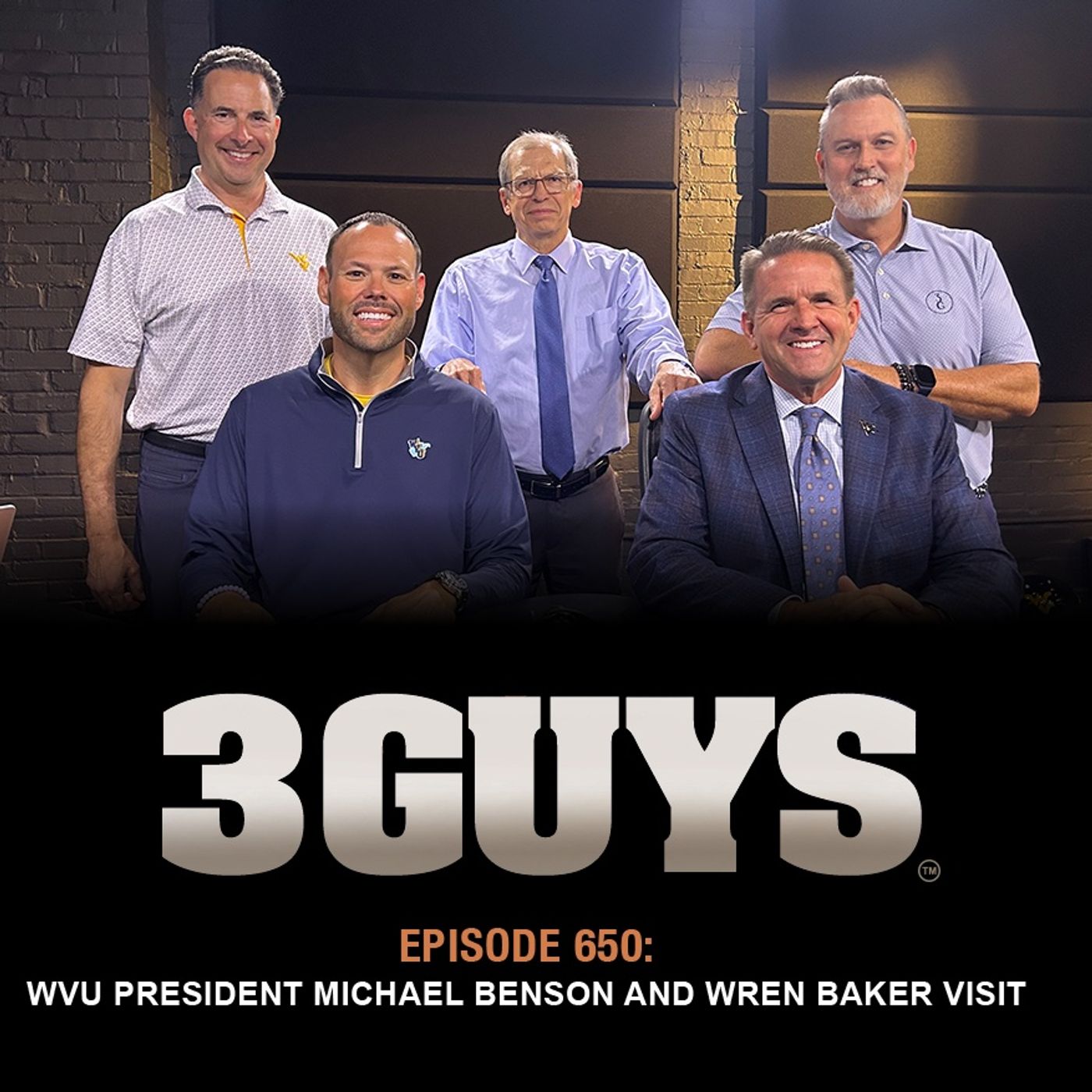 3 guys Before The Game - President Michael Benson and Wren Baker Visit (Episode 650)