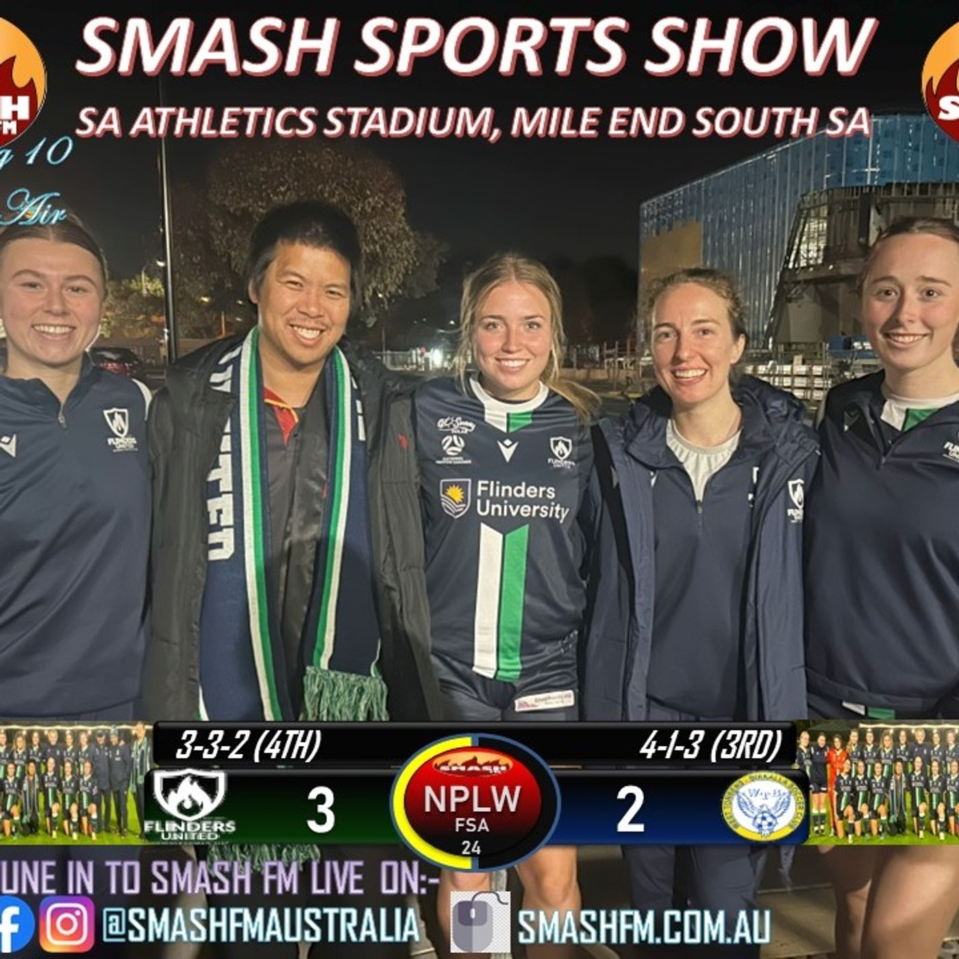 SSS10THYR: Flinders United Womens FC NPLW Post Game Interviews 170524