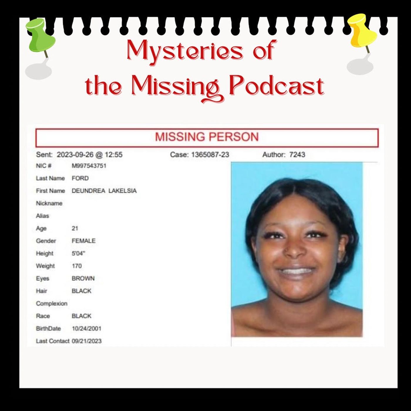 Mysteries of the Missing