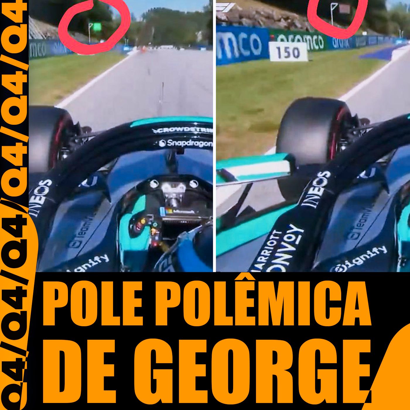 Russell confirmado na pole, Leclerc 2º, Hamilton 3º e Kimi só 4º! Bortoleto é 12º no grid da Áustria episode artwork