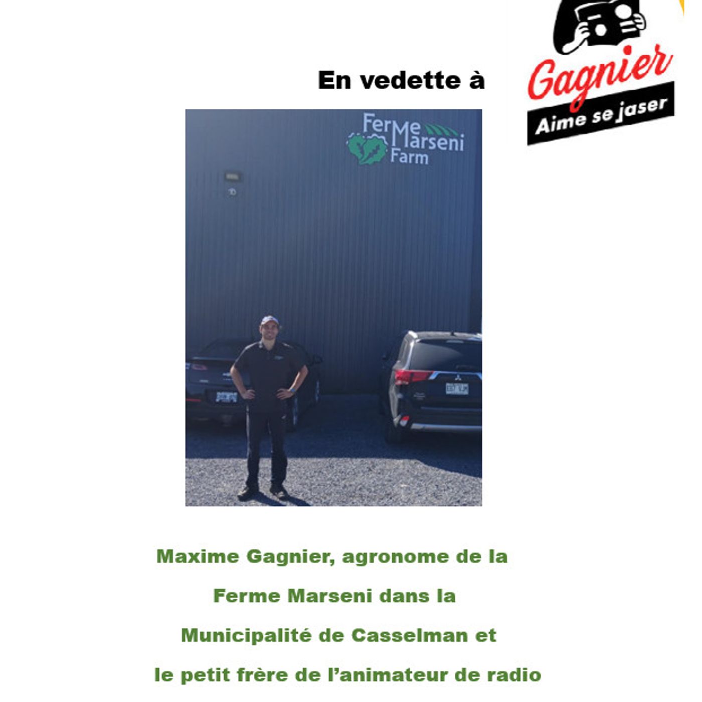 Gagnier Aime se jaser