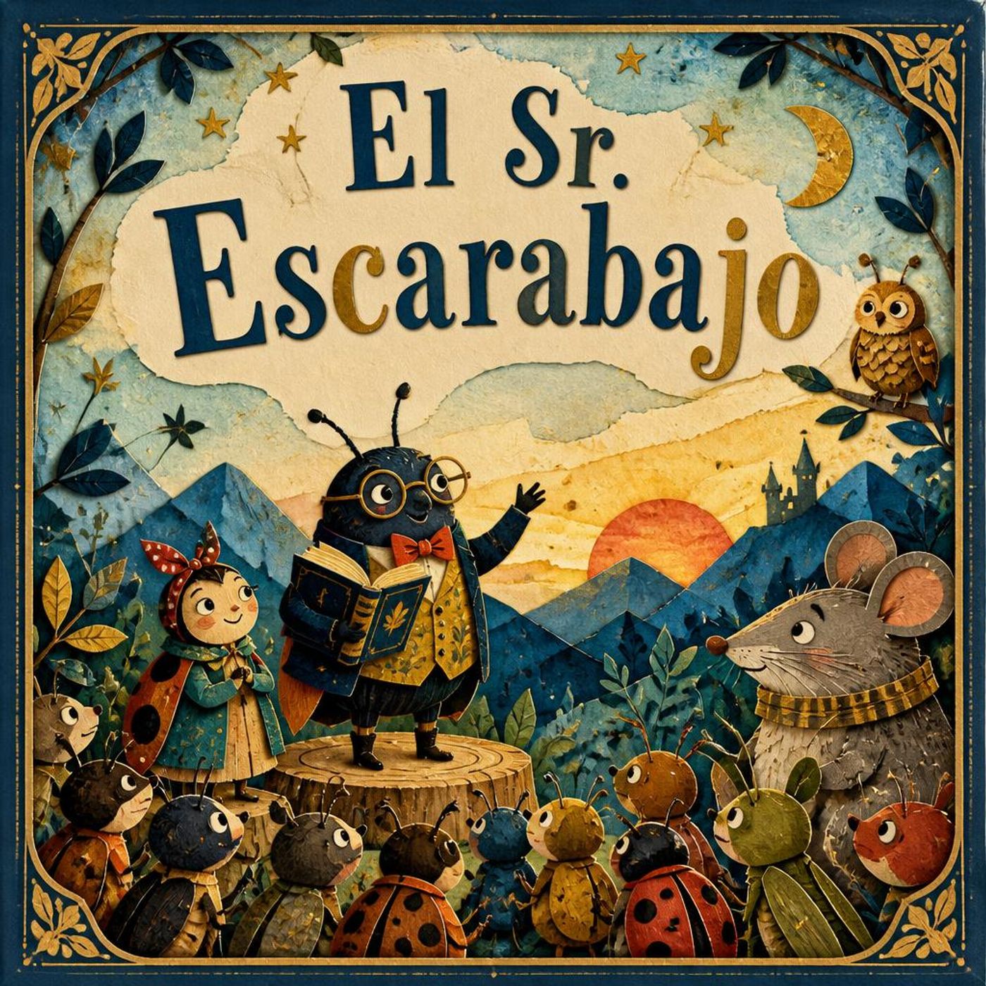 【Cuento Original】 El Gran Estreno del Sr. Escarabajo y el Misterio de las Montañas Azules ｜ (Una historia sobre la perseverancia, la creativ episode artwork