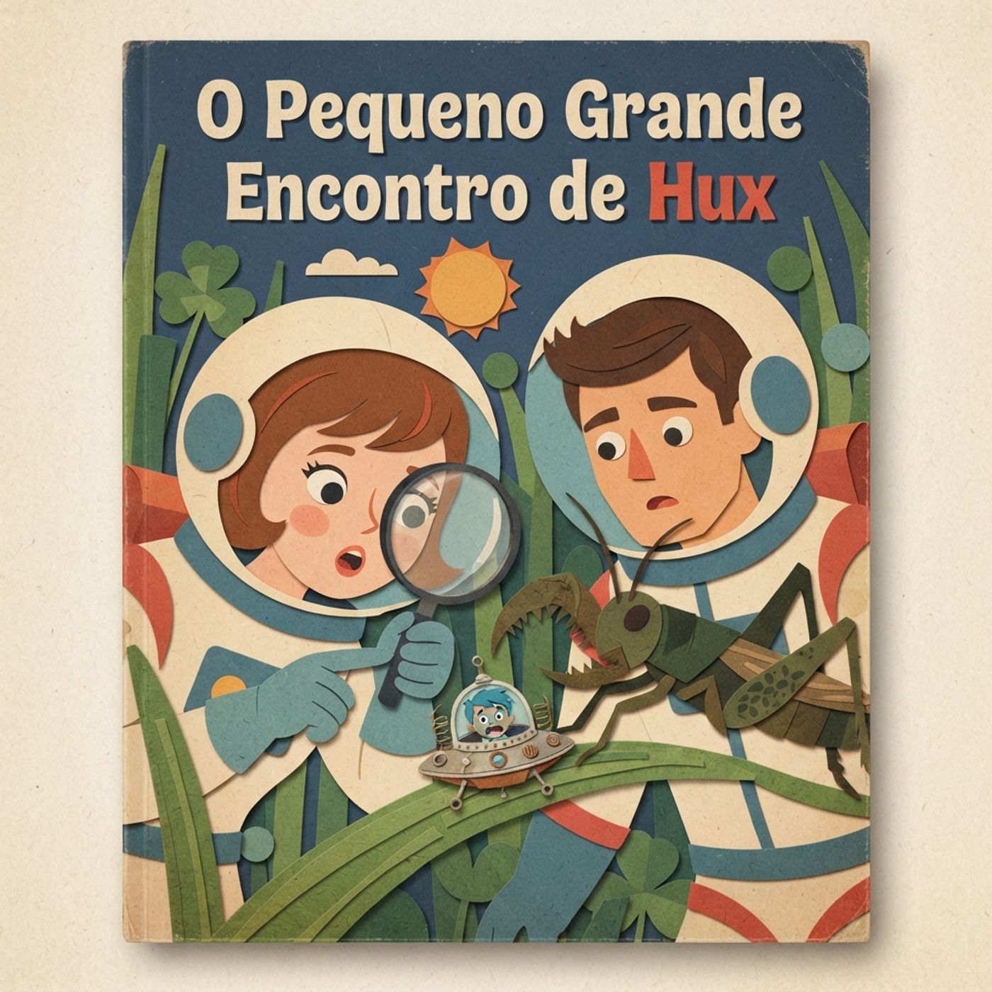 Marie e o Encontro Alienígena Entre as Folhas de Grama ｜ Conto para crianças