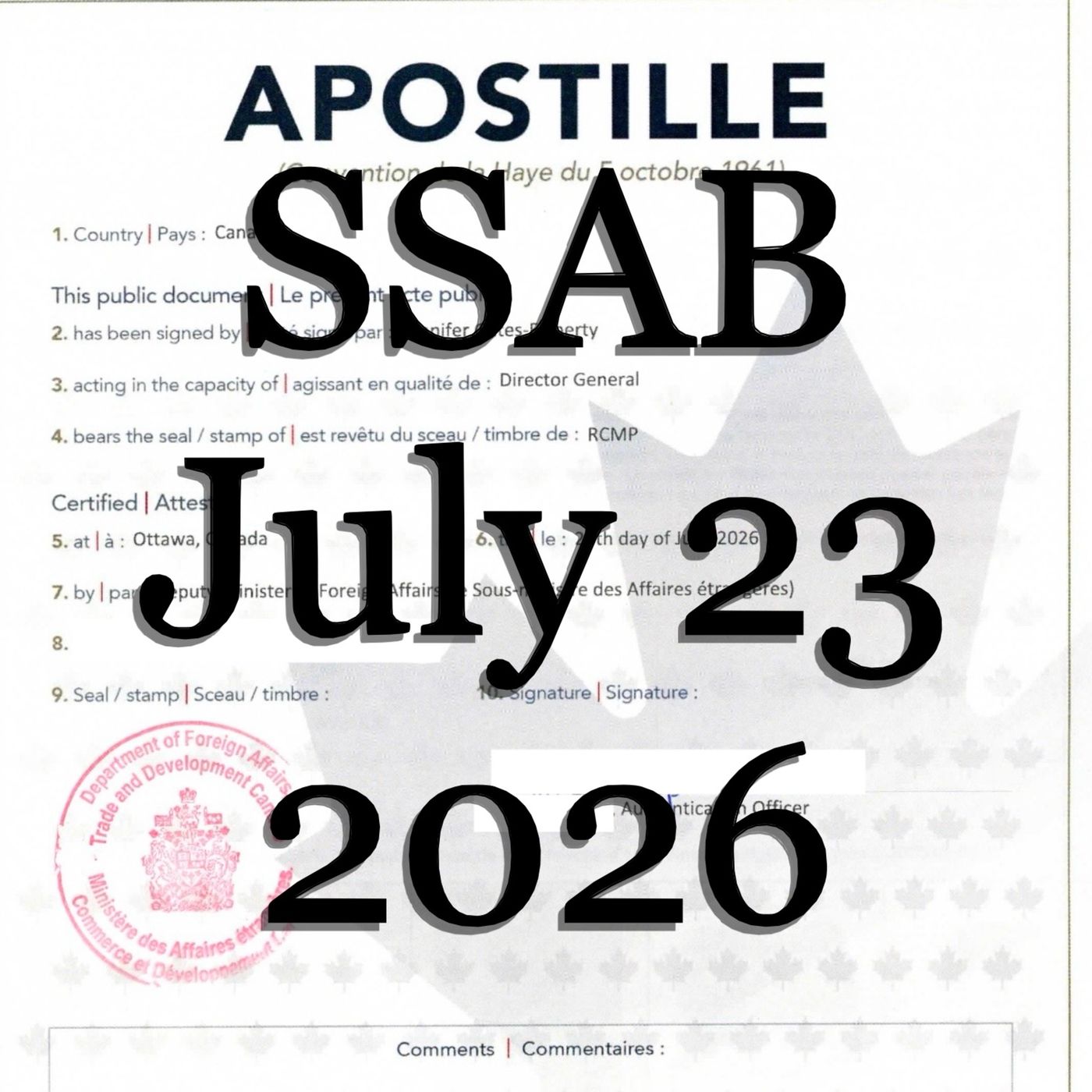 SSAB - July 23, 2026
