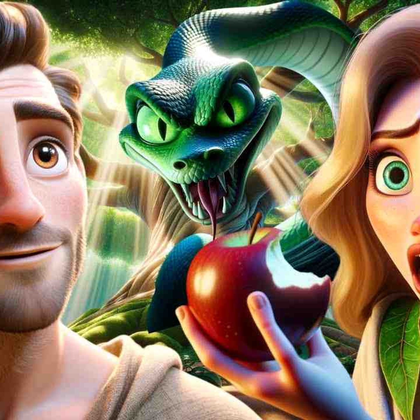 Eve And The Serpent _ AI Animation episode artwork