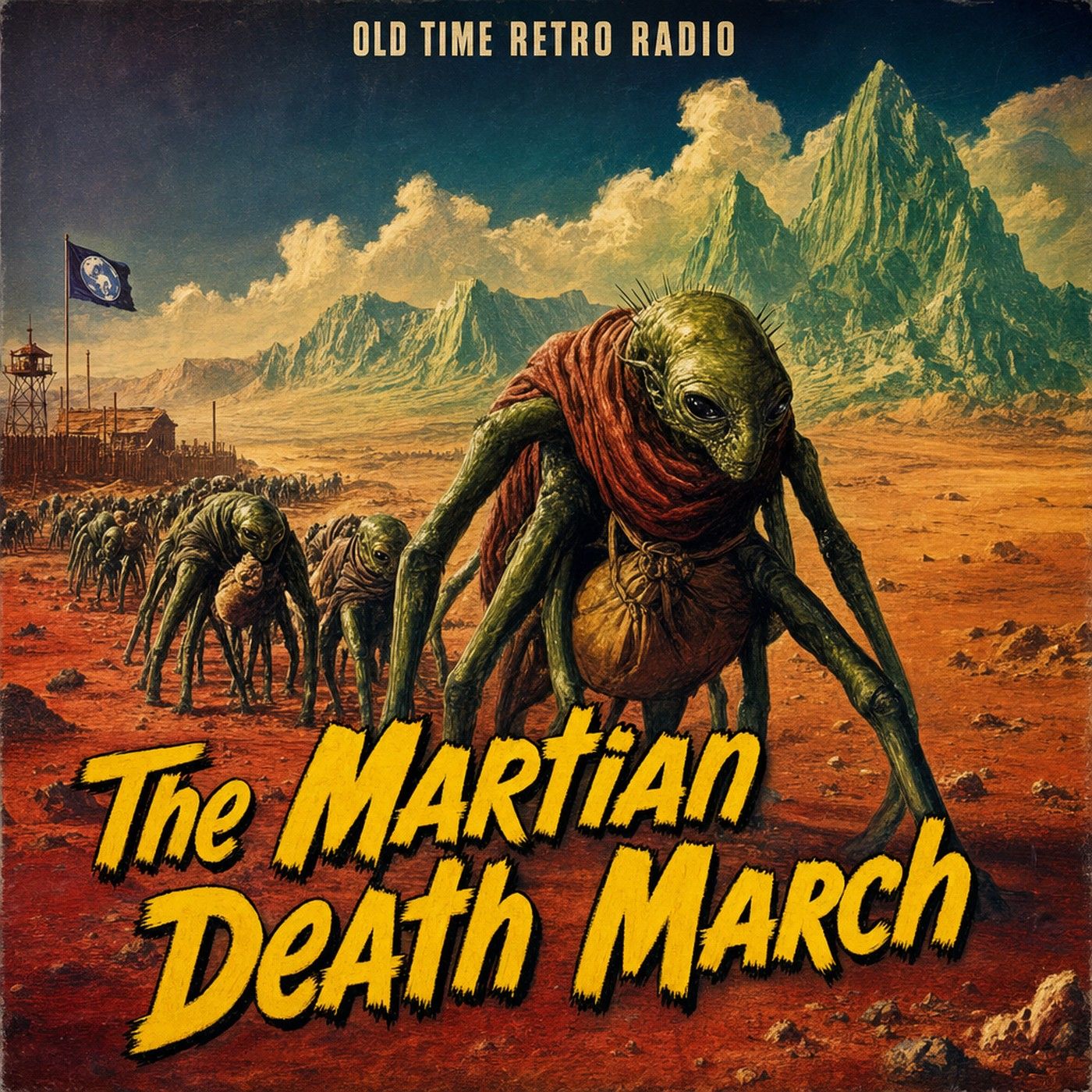 Dimension X - "The Martian Death March" (Old Time Radio, 1951) episode artwork