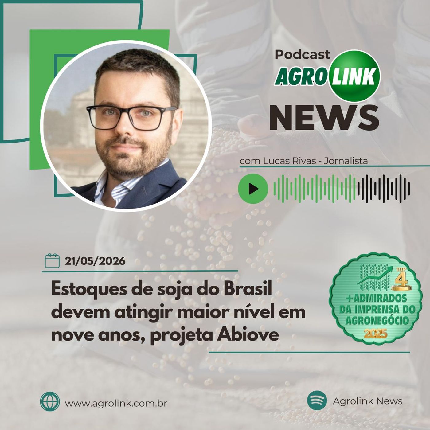 Produtividade da cana cresce 13% no Centro-Sul episode artwork