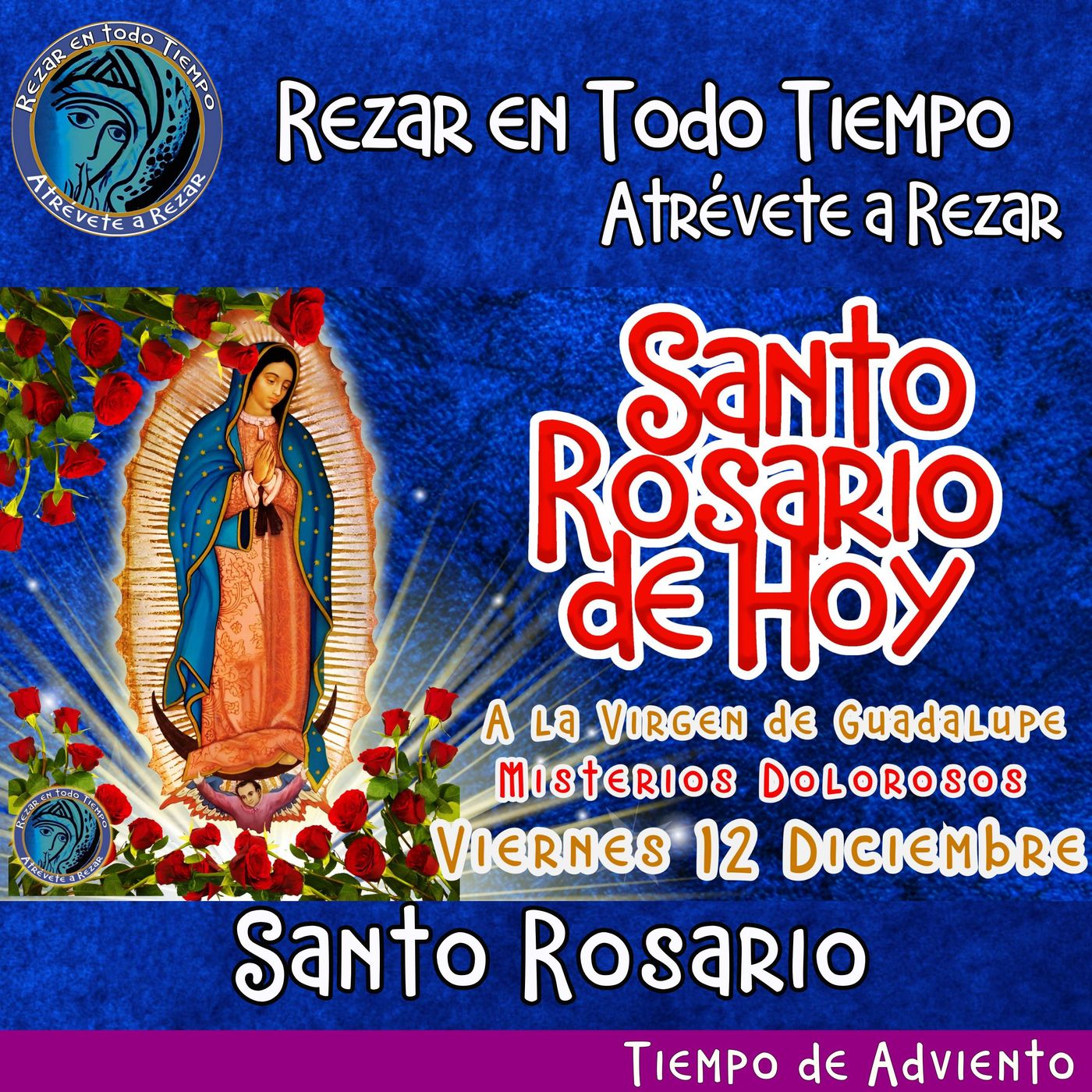 🔴 Rosario de hoy Viernes 12 de Diciembre 2025 🌹 MISTERIOS DOLOROSOS. episode artwork