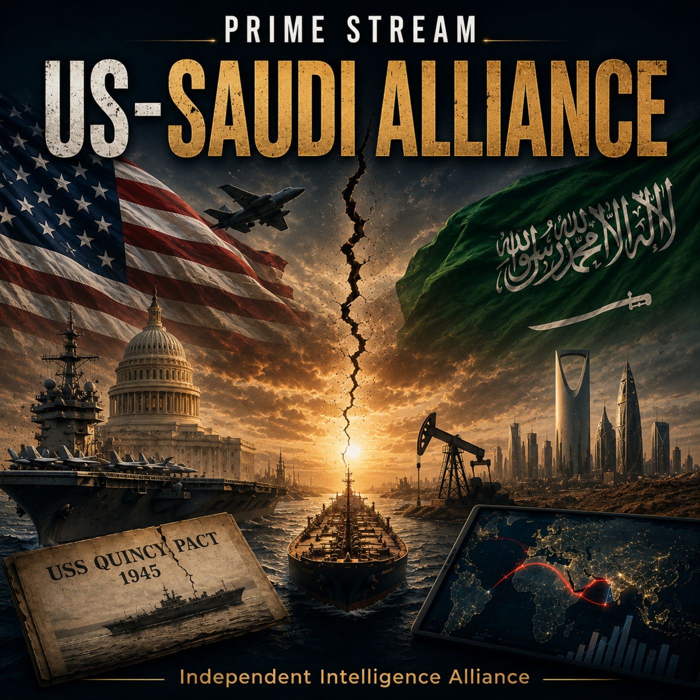 US and Saudi Arabia - The Fraying Alliance episode artwork