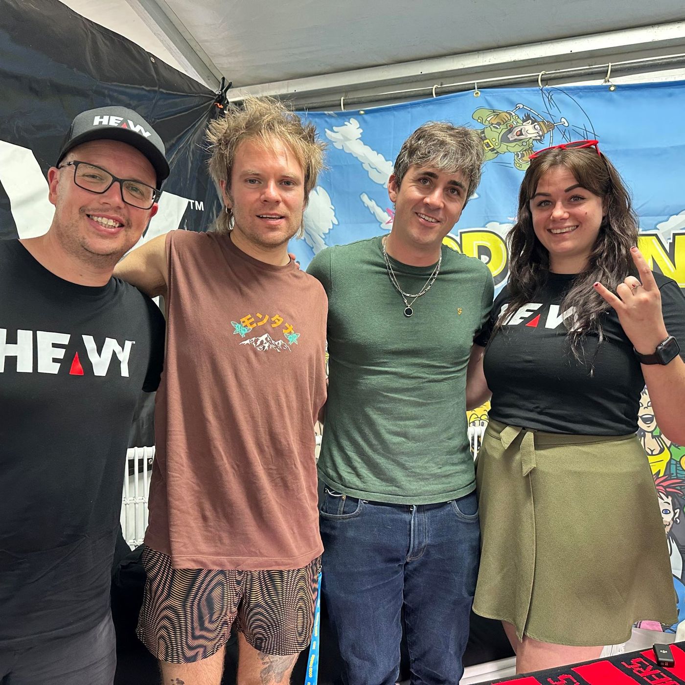 Backstage At GOOD THINGS 2023 With ENTER SHIKARI