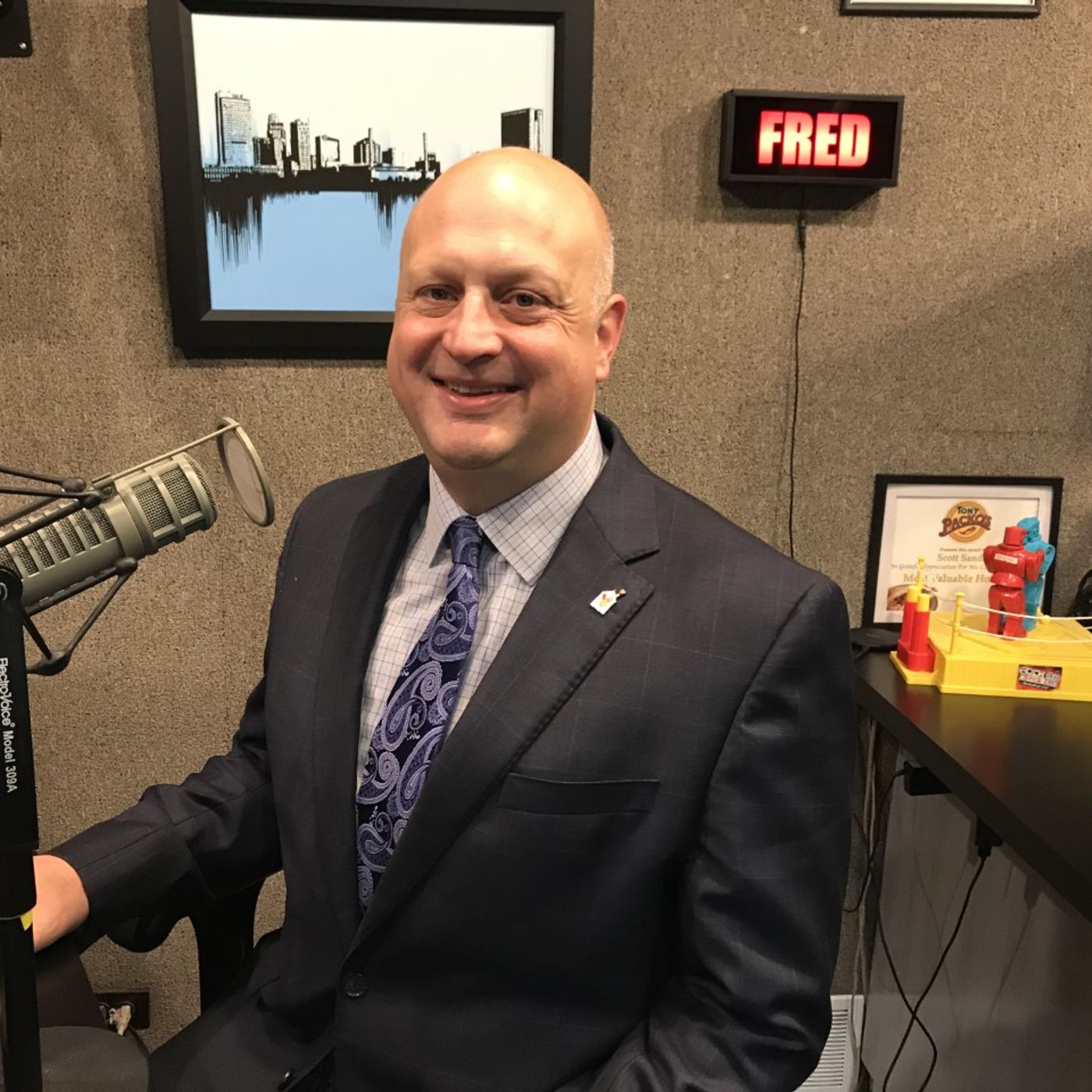 Fred LeFebvre and the Morning News