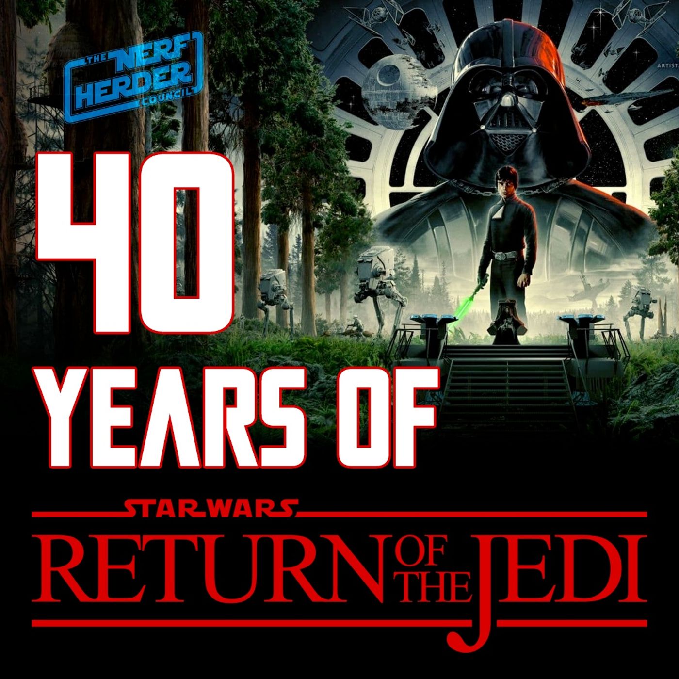 40 Years of "Return of the Jedi"! episode artwork