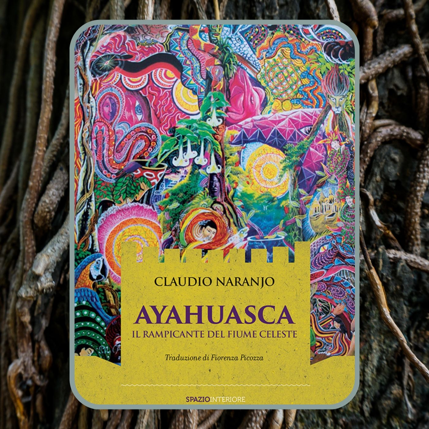 Episodio 110 - Ayahuasca: il rampicante del fiume celeste di Claudio Naranjo episode artwork