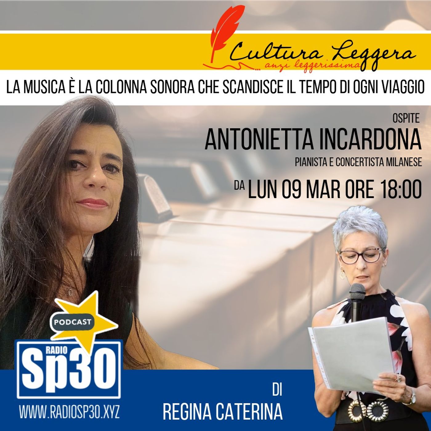 Cultura Leggera... Anzi Leggerissima: La Musica è la colonna sonora che scandisce il tempo in ogni viaggio episode artwork