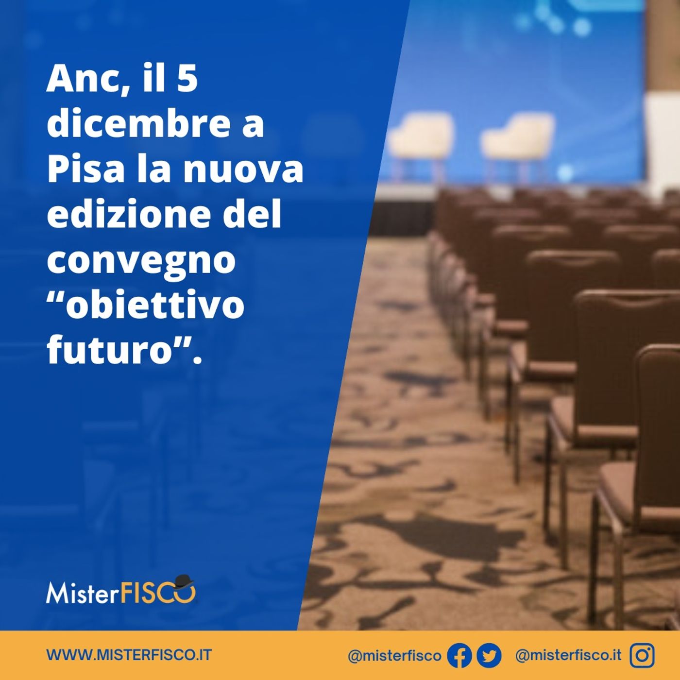 Anc, il 5 dicembre a Pisa la nuova edizione del convegno “obiettivo futuro” episode artwork