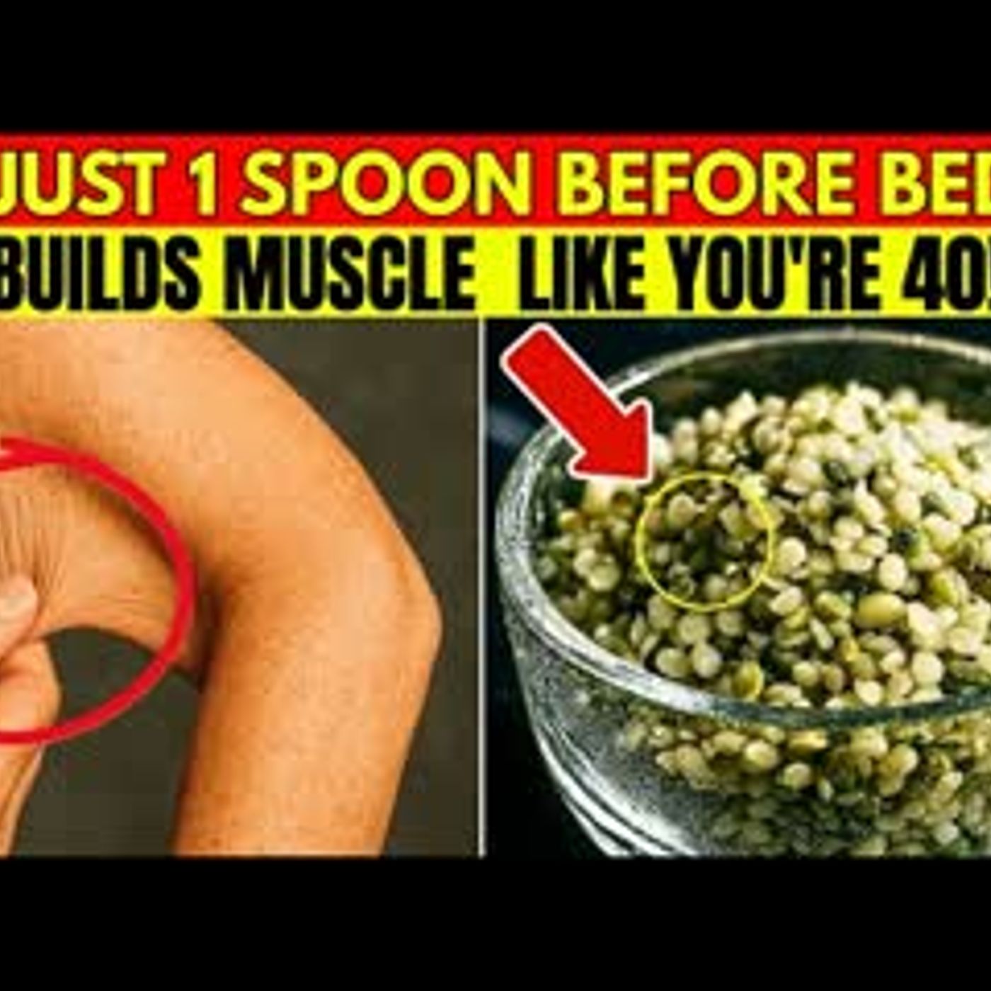 Build Muscle After 60 THIS SEED PROTEIN Restores Muscle Strength and Protects Against Aging!