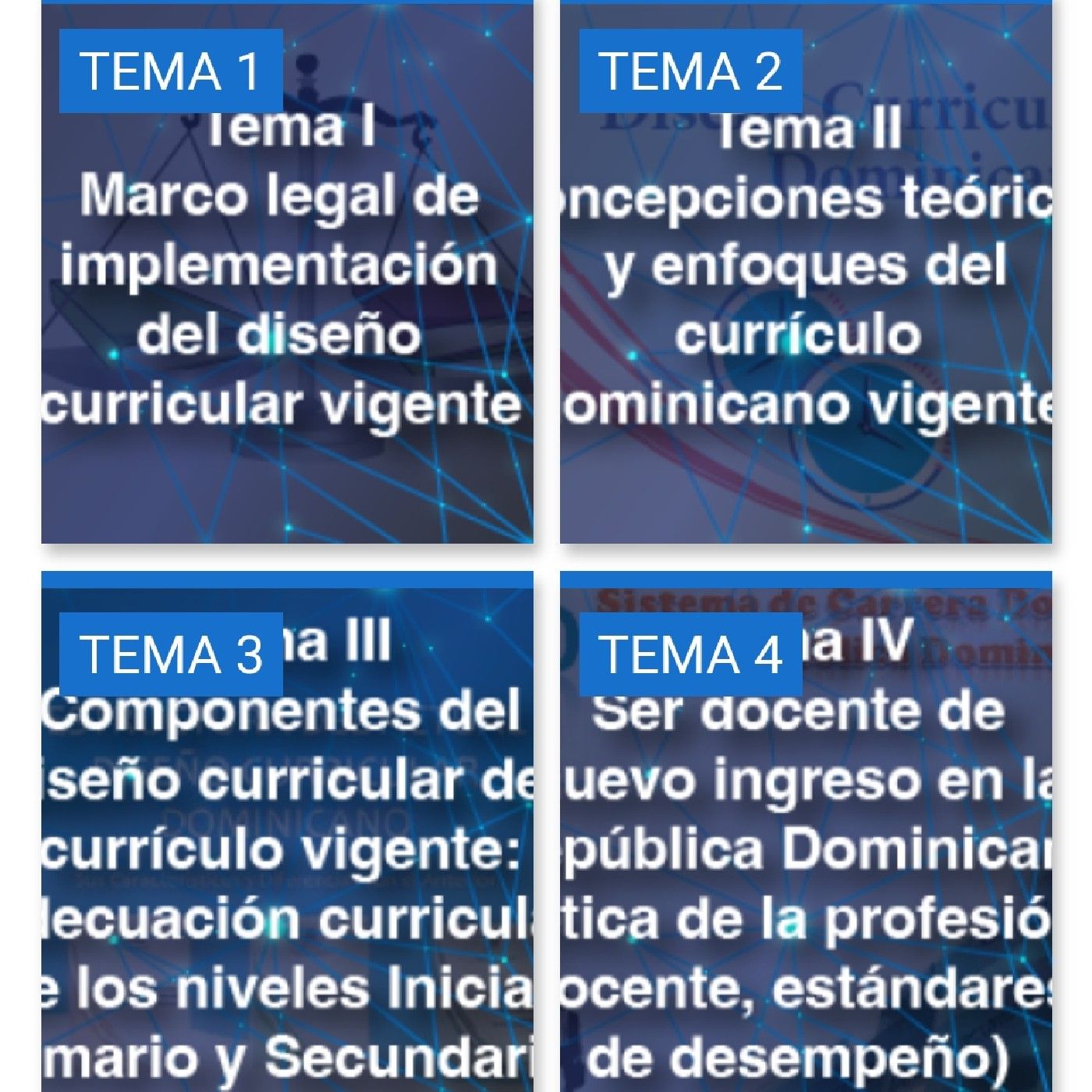 Gestión curricular