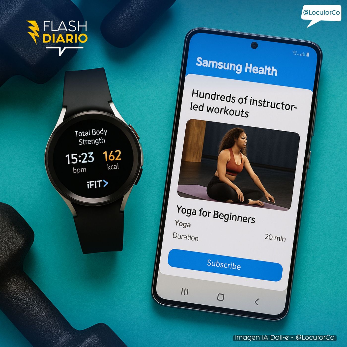 Samsung se une a iFit