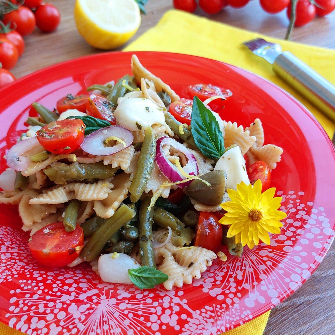 INSALATA DI PASTA ESTIVA CON FAGIOLINI E MOZZARELLINE: LEGGERA E VELOCE episode artwork