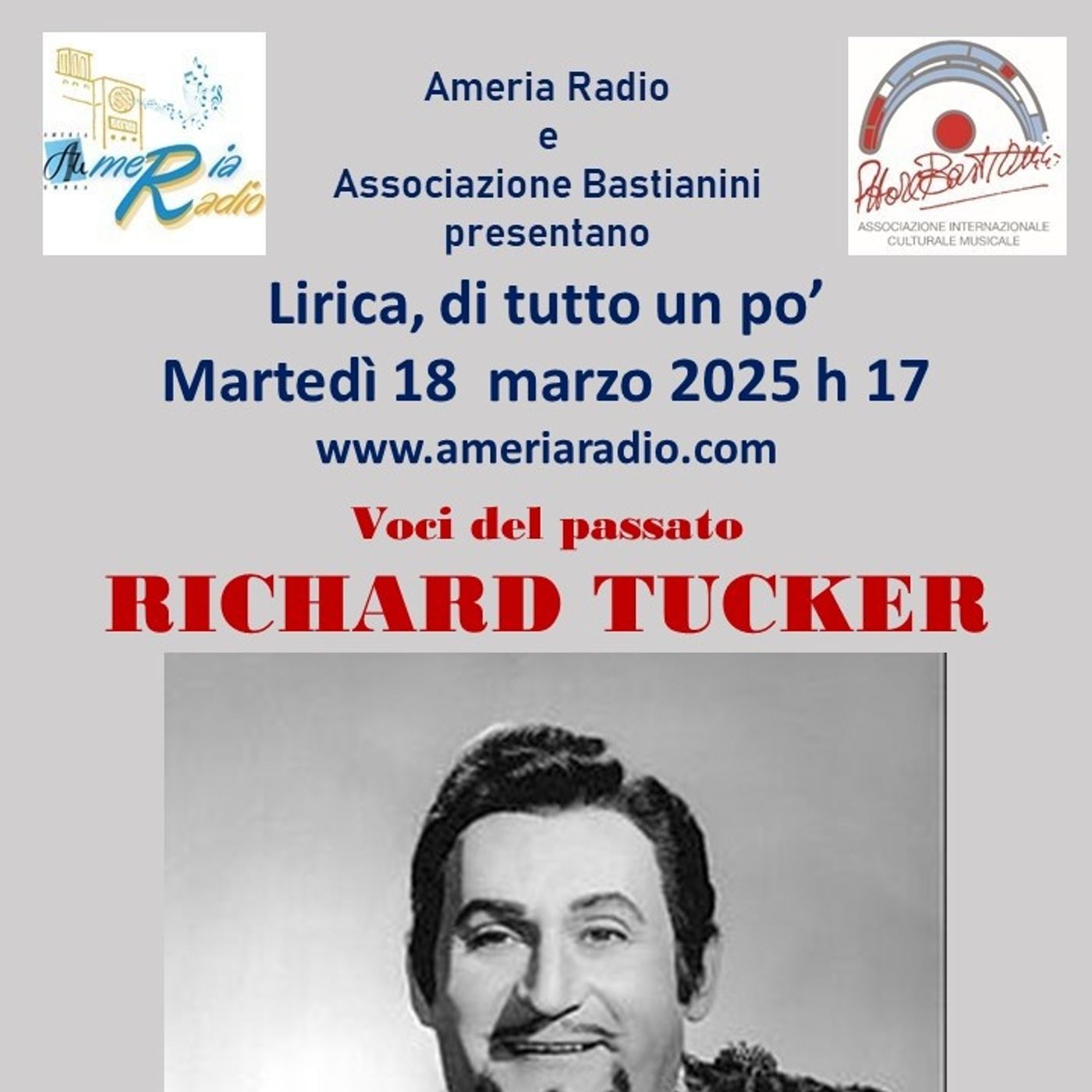 Lirica di tutto un po' - Richard Tucker episode artwork
