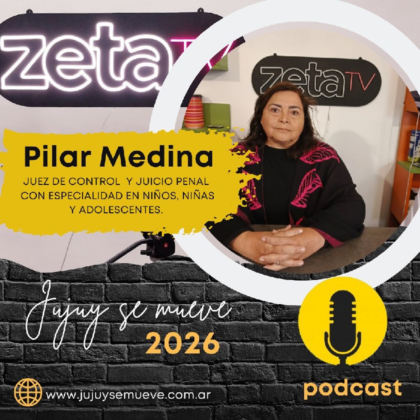 🔴 "NIÑOS VULNERABLES Y JUSTICIA RESTAURATIVA: EL DESAFÍO DE PILAR MEDINA" episode artwork