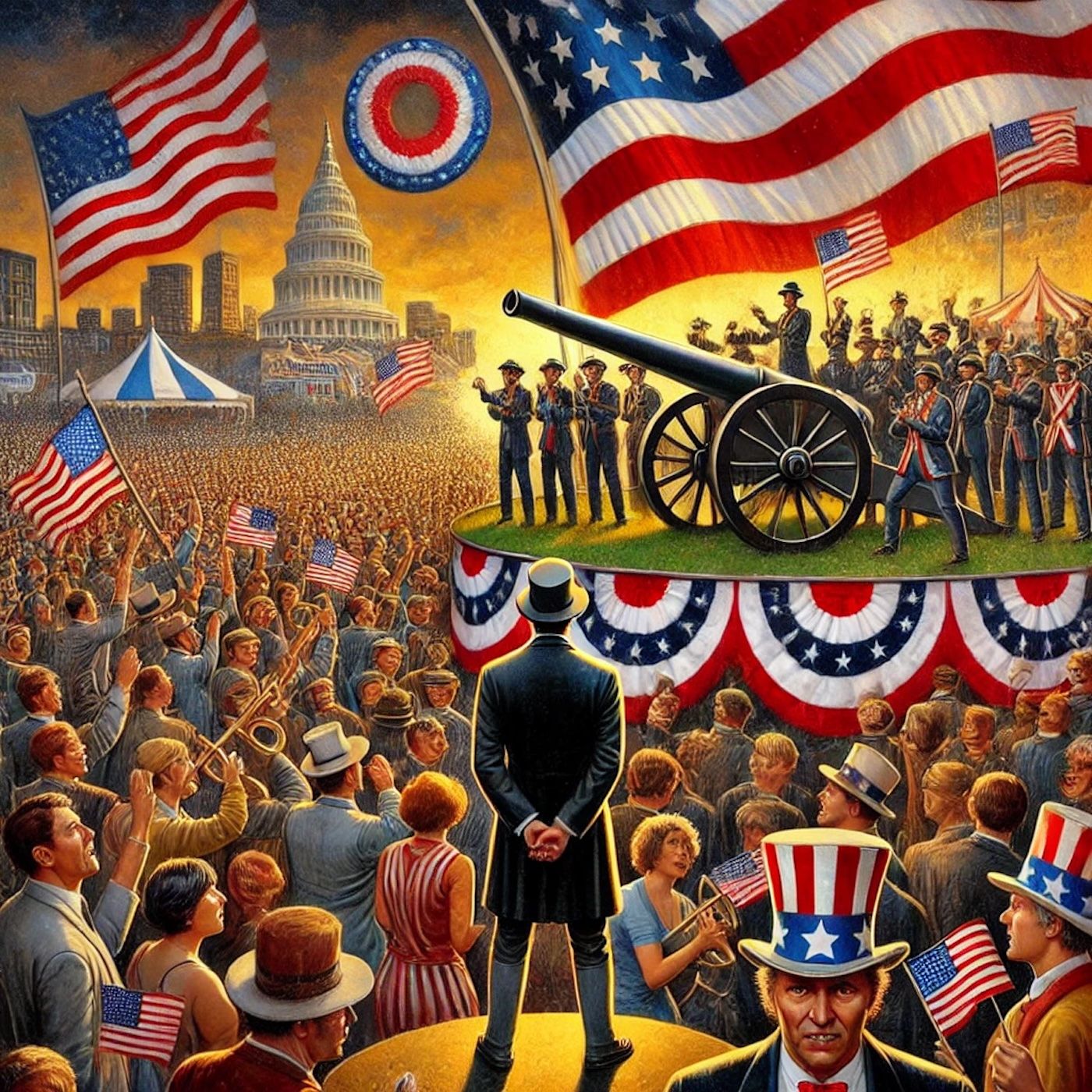 "Some folks are born made to wave the flag Hoo, they're red, white and blue And when the band plays "Hail to the chief.." episode artwork