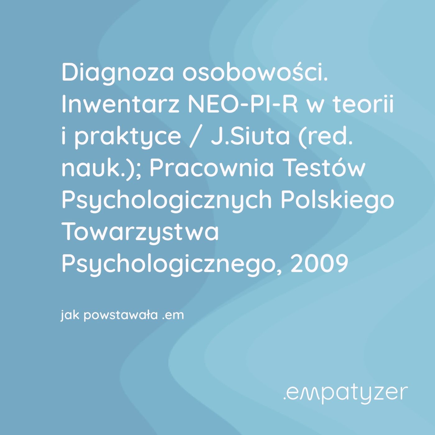 Moja przygoda z .em