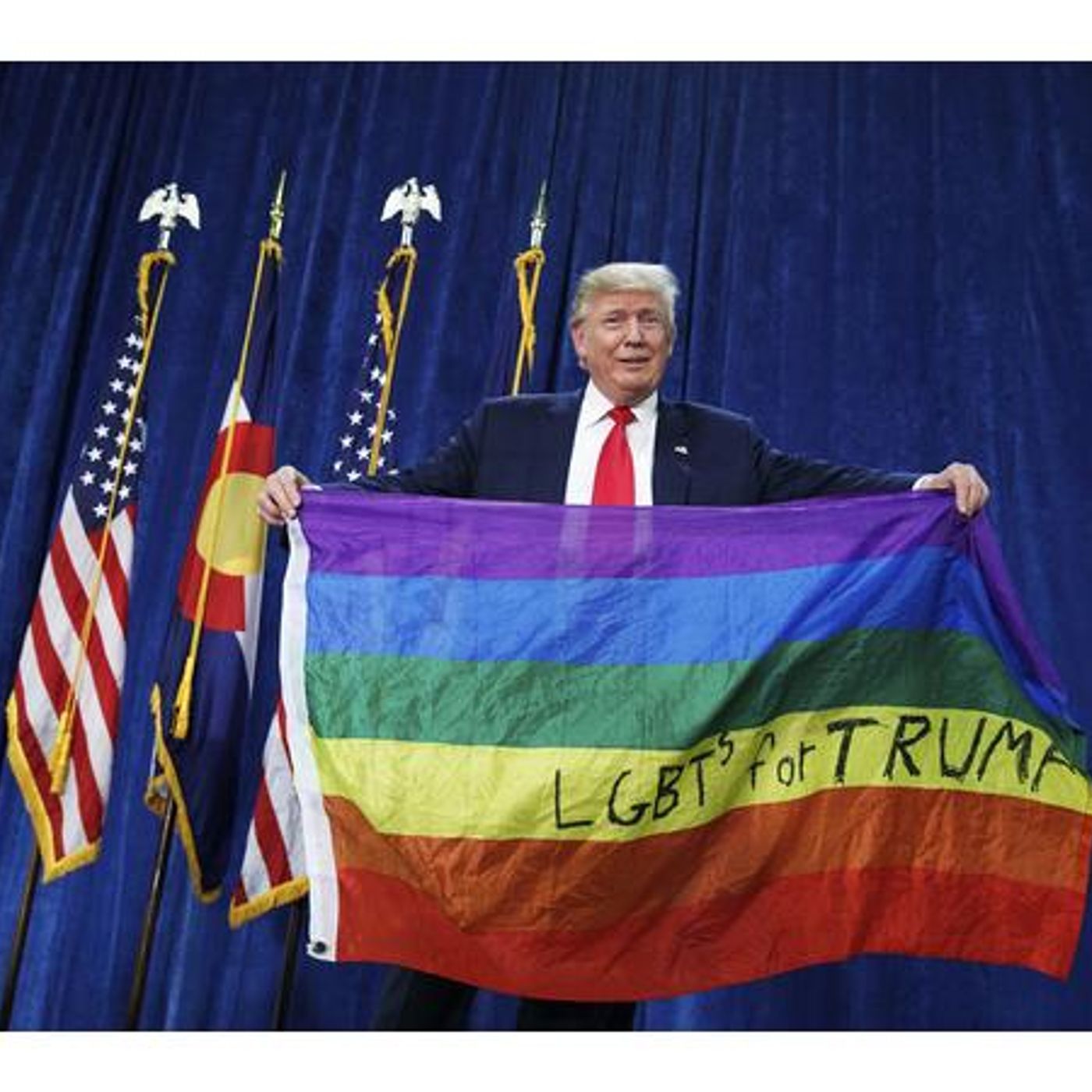 The LGBTQ community was lied to by President Donald Trump WAKE UP PEOPLE episode artwork