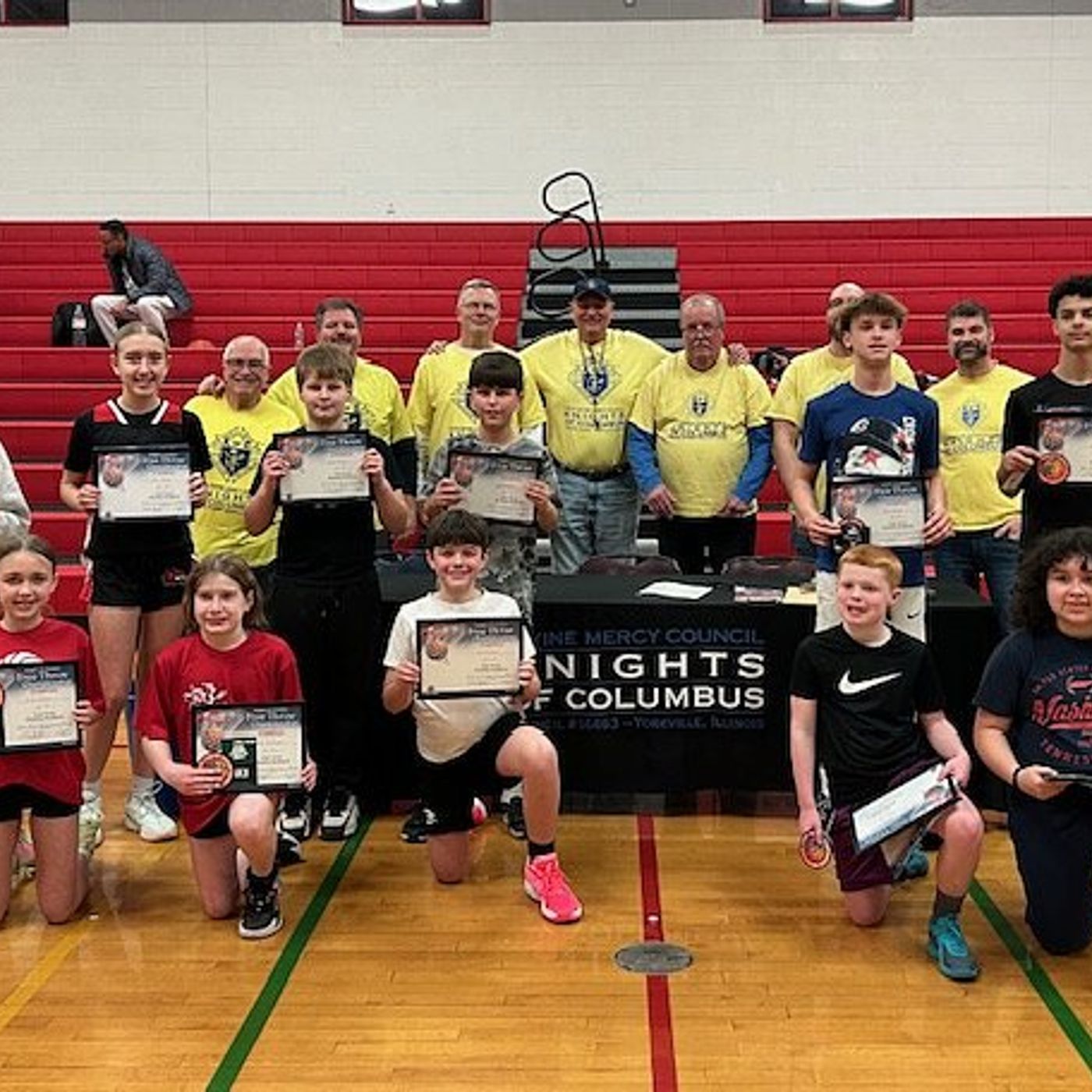 Knights of Columbus Divine Mercy Council in Kendall holds annual free throw championship episode artwork