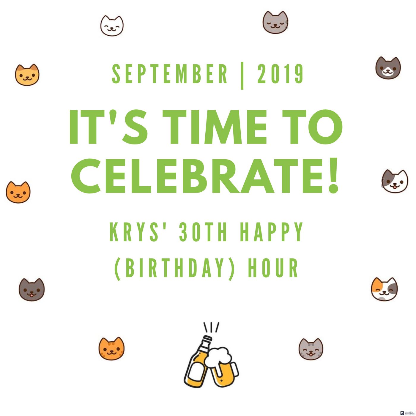 Krys' 30th Happy (Birthday) Hour